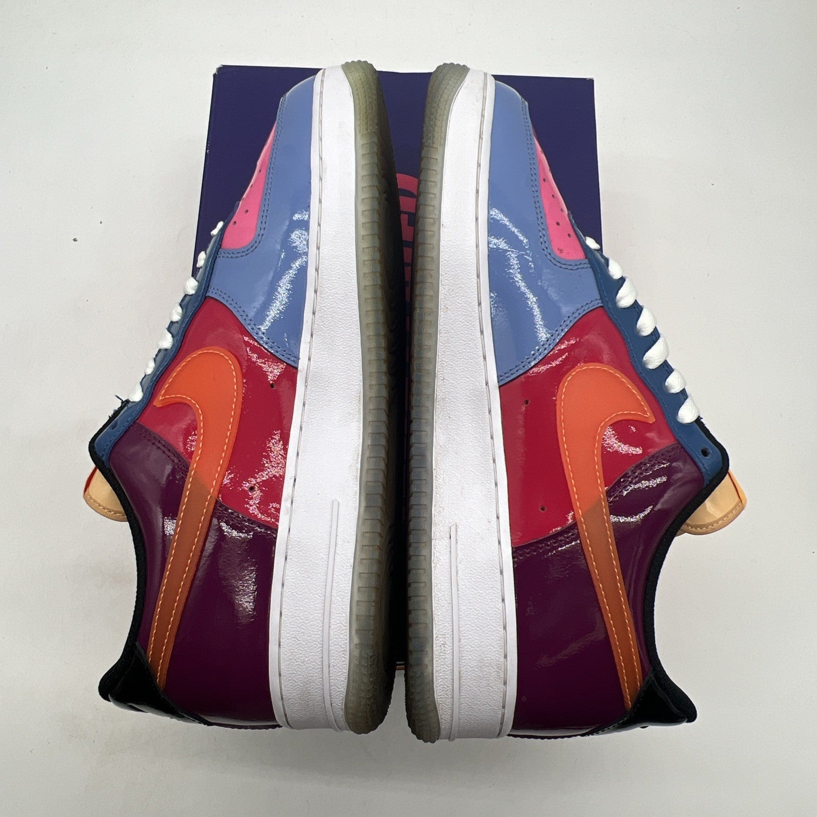 Size 10.5 - Nike Undefeated x Air Force 1 Low Total Orange (DV5255-400)