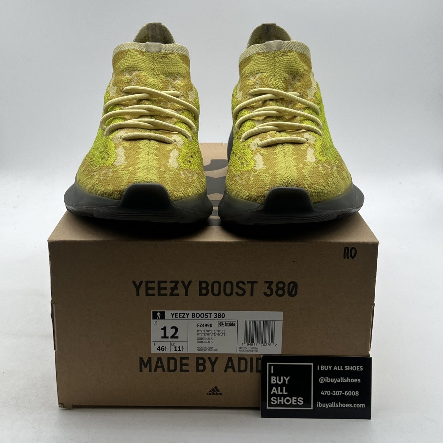 Size 12 - adidas Yeezy Boost 380 Hylte (FZ4990)