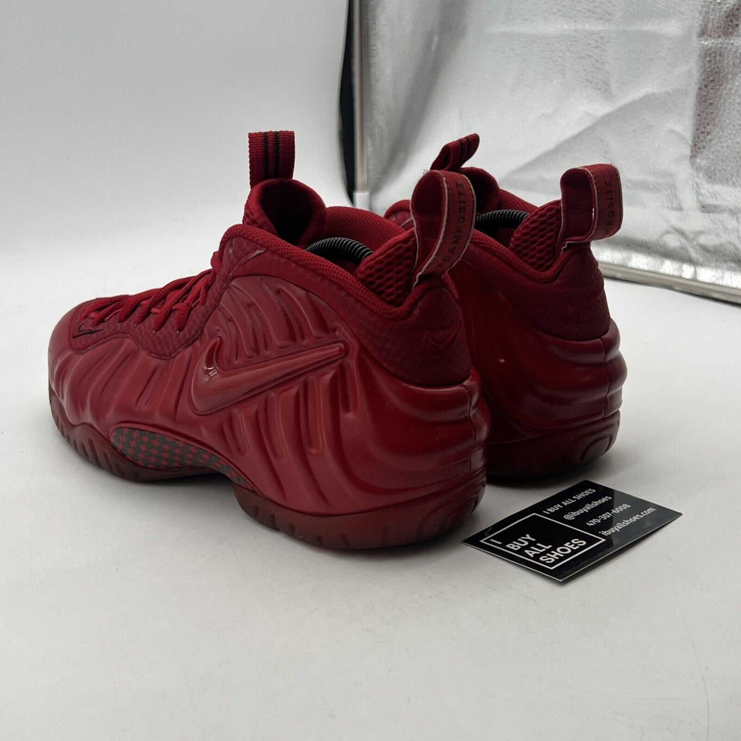 Size 8 - Nike Air Foamposite Pro Gym Red (624041-603)