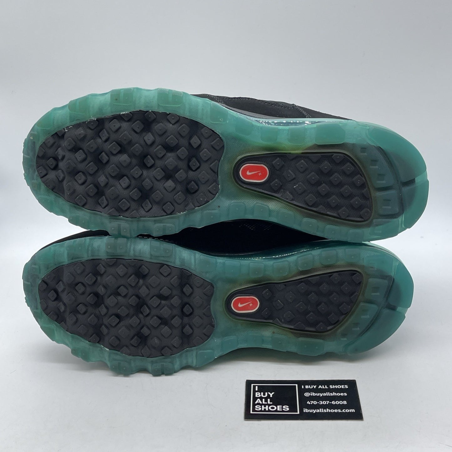 Size 13 - Nike Air Max Griffey Jr Freshwater Black White Leather (442478-005)