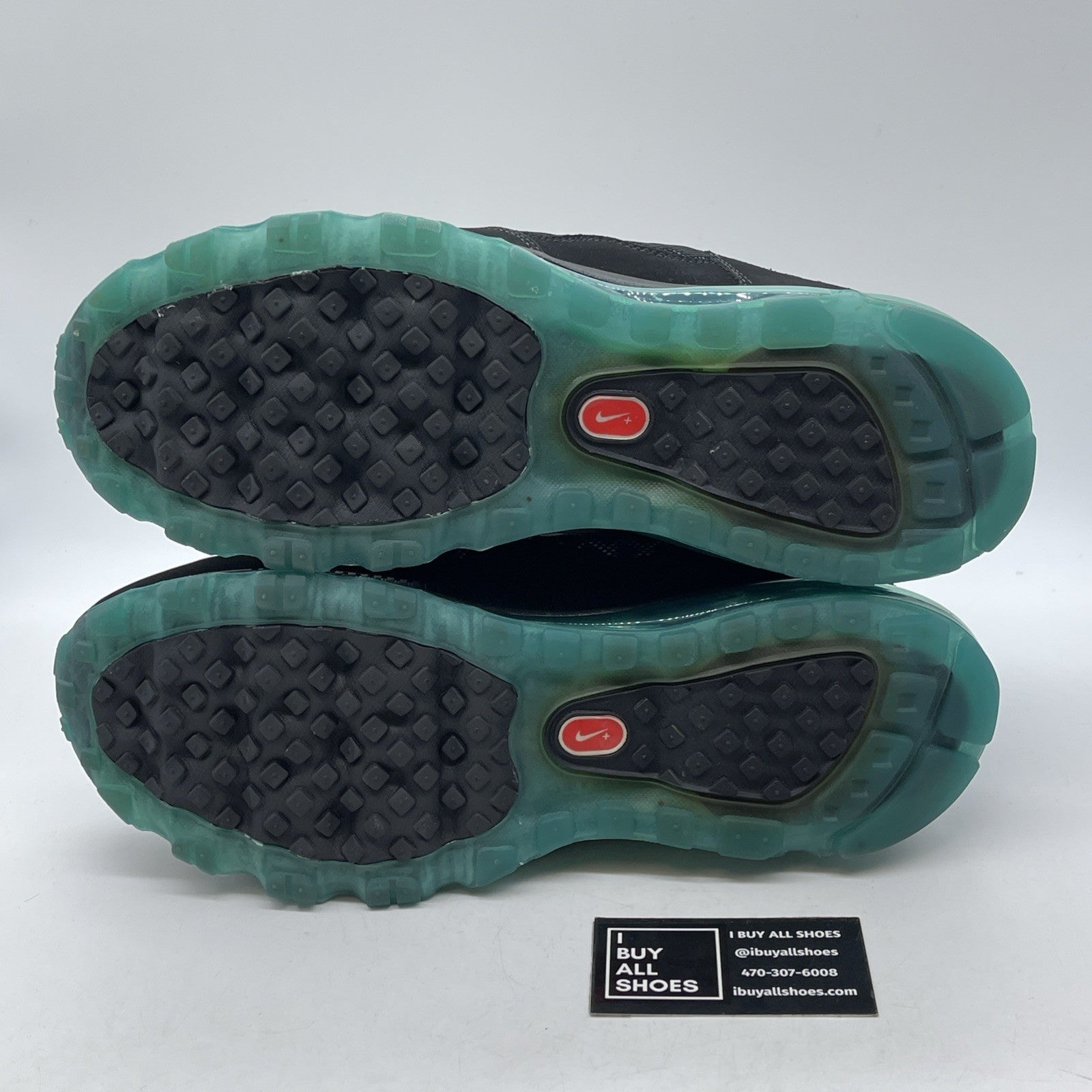 Size 13 - Nike Air Max Griffey Jr Freshwater Black White Leather (442478-005)