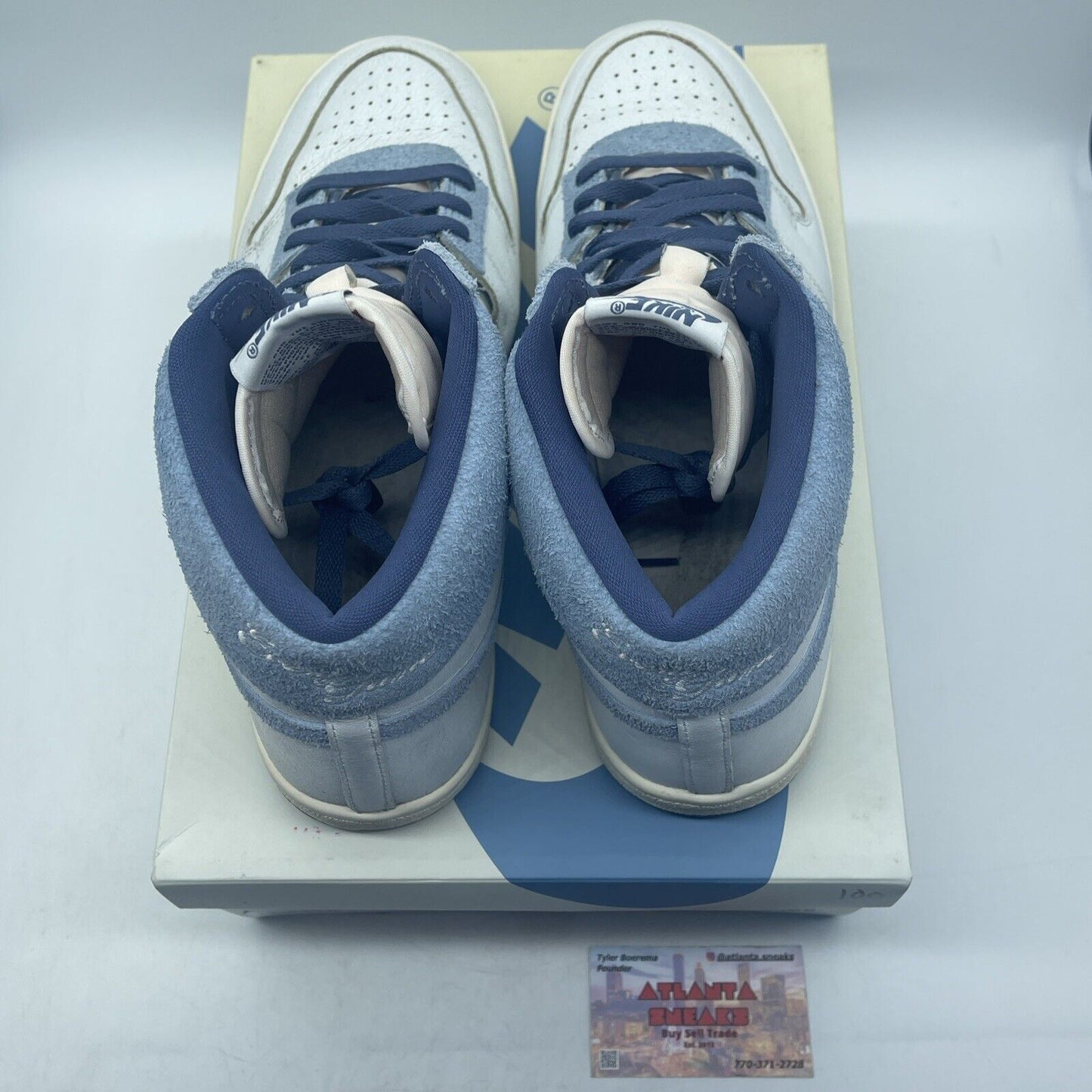 Size 13 - Jordan Air Ship PE SP Every Game Blue White Leather (DZ3497-104)