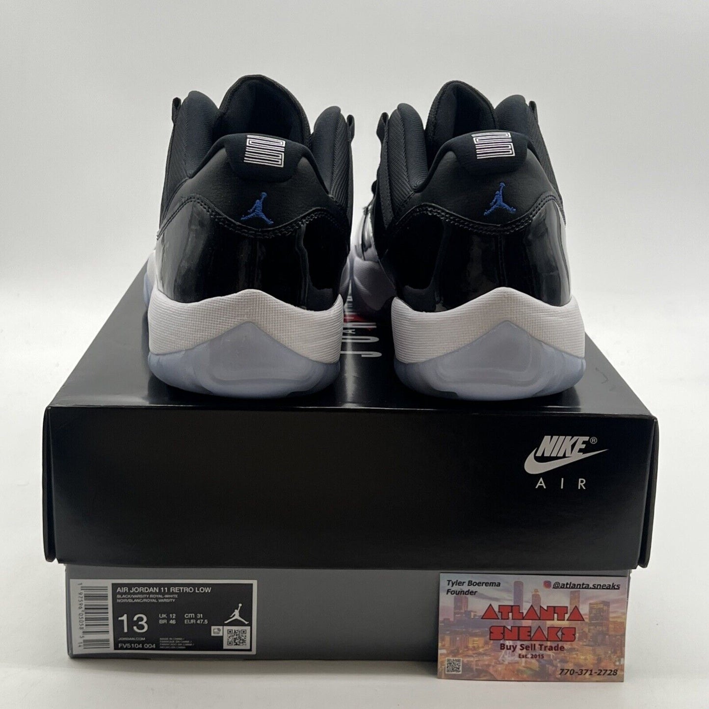 Size 13 - Air Jordan 11 Retro Low Space Jam (FV5104-004)