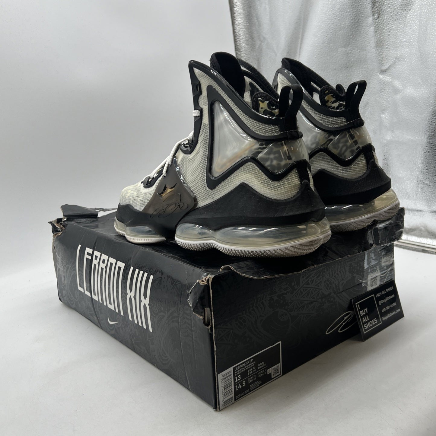 Size 13 - Nike LeBron 19 EP 'Leopard' (DC9340-100)