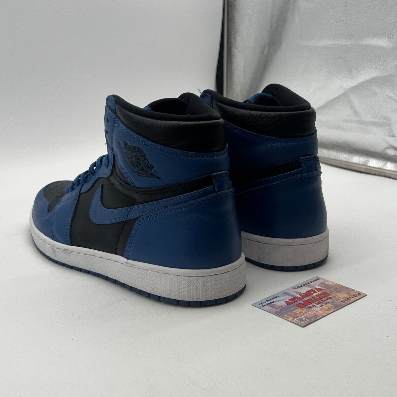 Size 12 - Air Jordan 1 Retro OG High Dark Marina Blue (555088-404)