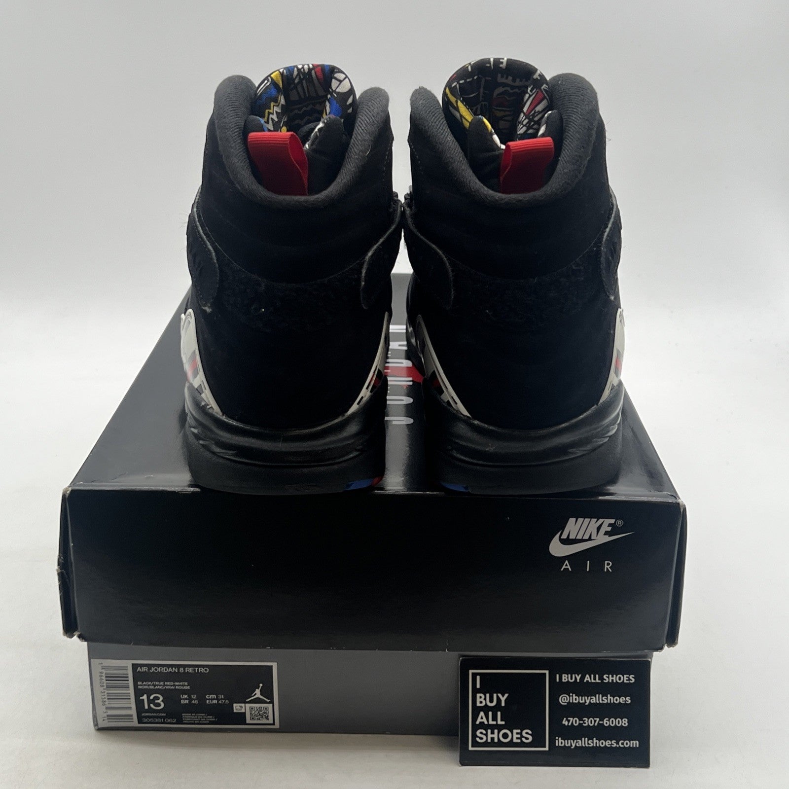 Size 13 - Air Jordan 8 Retro Mid Playoff (305381-062)