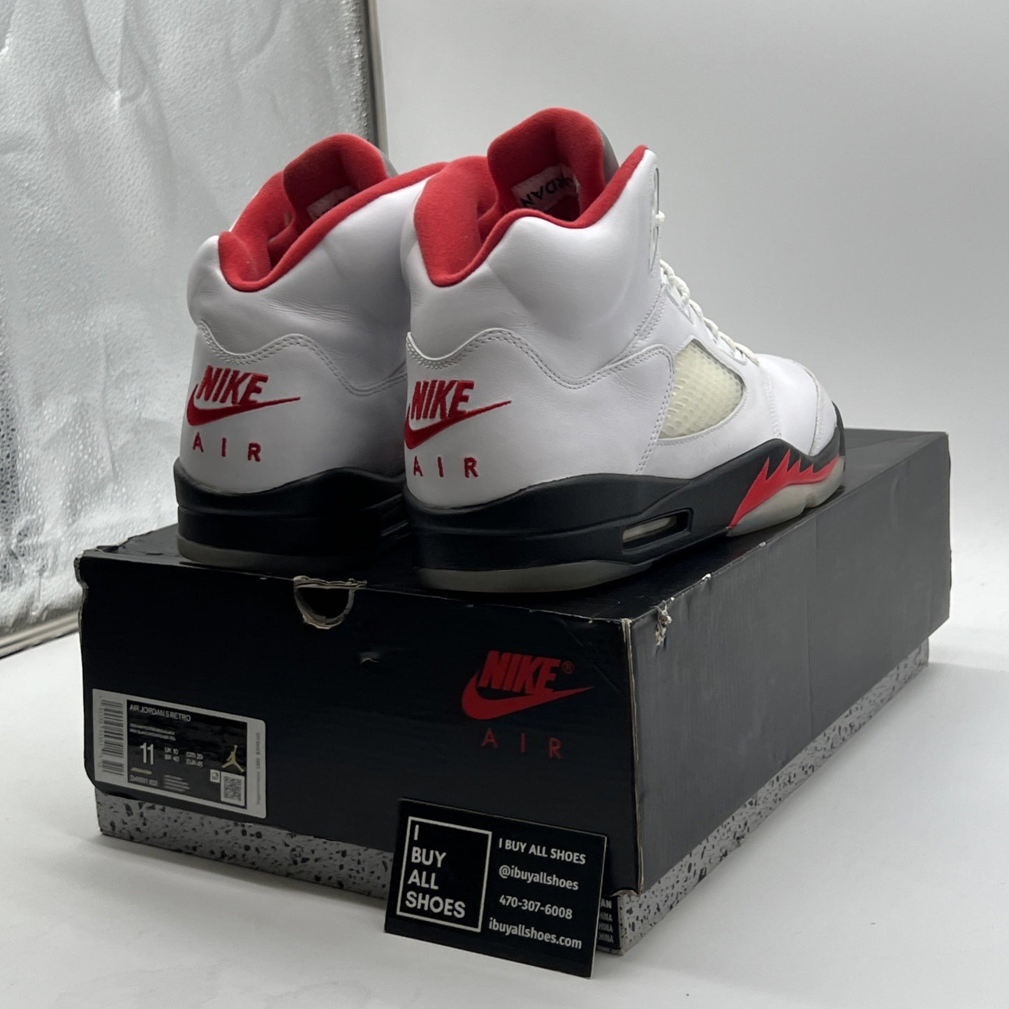 Size 11 - Air Jordan 5 Retro Mid Fire Red  (DA1911-102)
