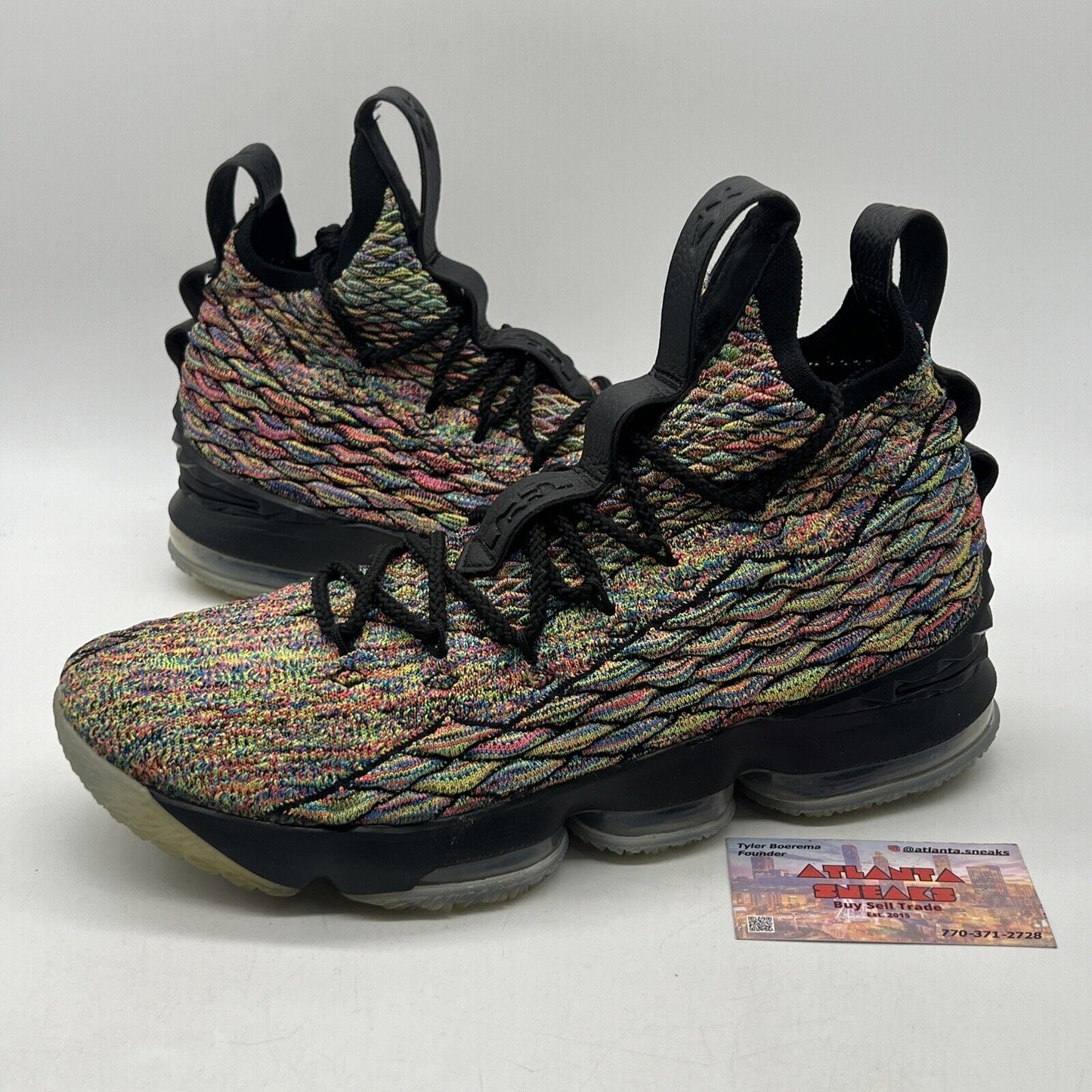 Size 10 - Nike LeBron 15 Four Horsemen (897647-901)