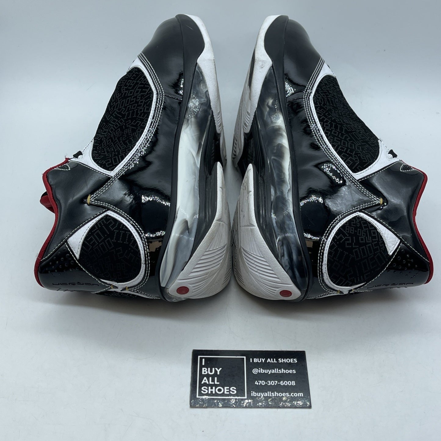 Size 13 - Air Jordan 2009 Hall Of Fame Black White Leather (371499-031)
