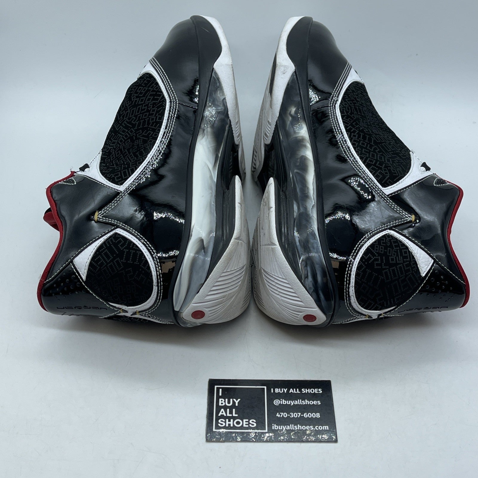 Size 13 - Air Jordan 2009 Hall Of Fame Black White Leather (371499-031)
