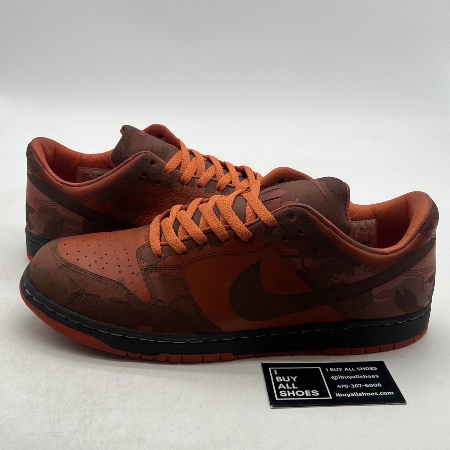 Size 13 - Nike Dunk 1 Piece Low Orange (311611-821)