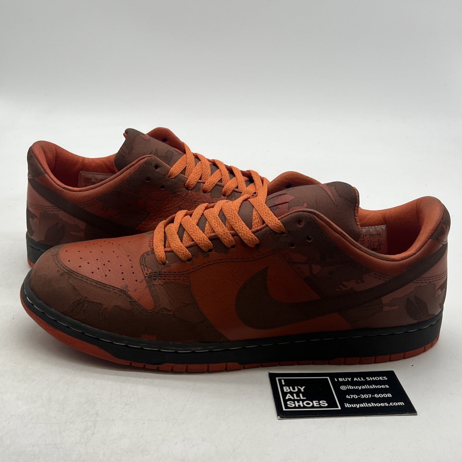 Size 13 - Nike Dunk 1 Piece Low Orange (311611-821)