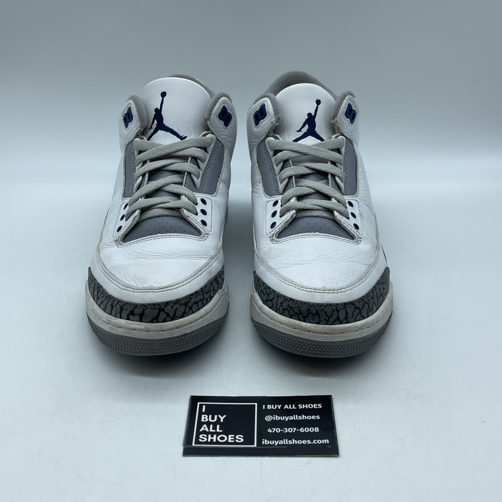 Size 9 - Air Jordan 3 Retro Midnight Navy (CT8532-140)