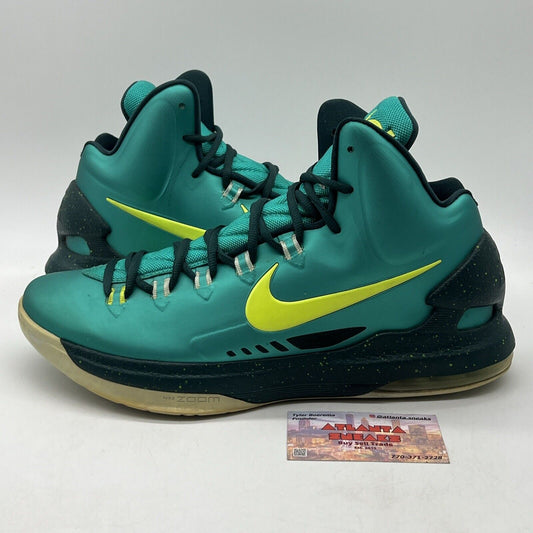 Size 11.5 - Nike KD 5 Hulk - 554988-300 Green (554988-300)