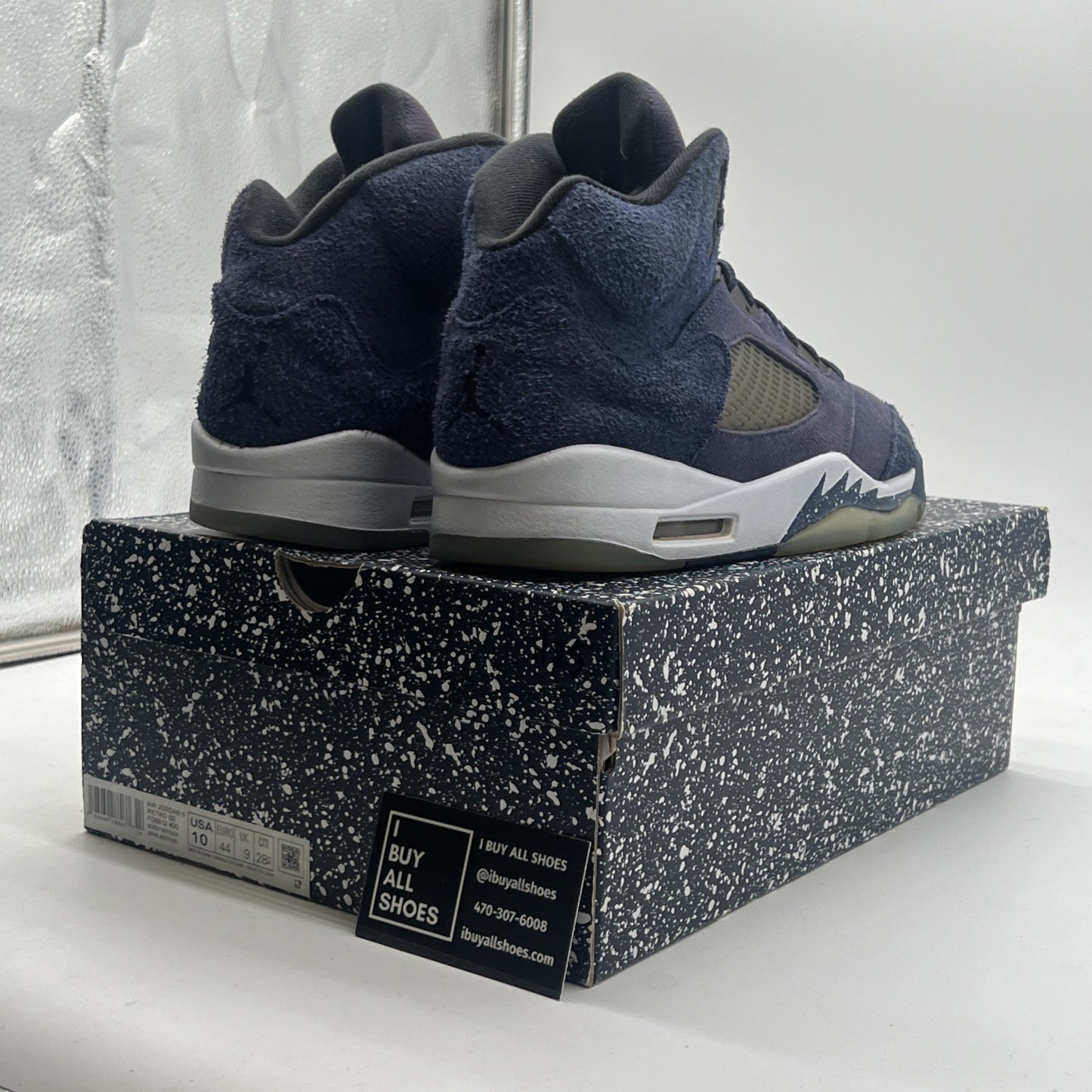 Size 10 - Air Jordan 5 Retro SE Midnight Navy (FD6812-400)