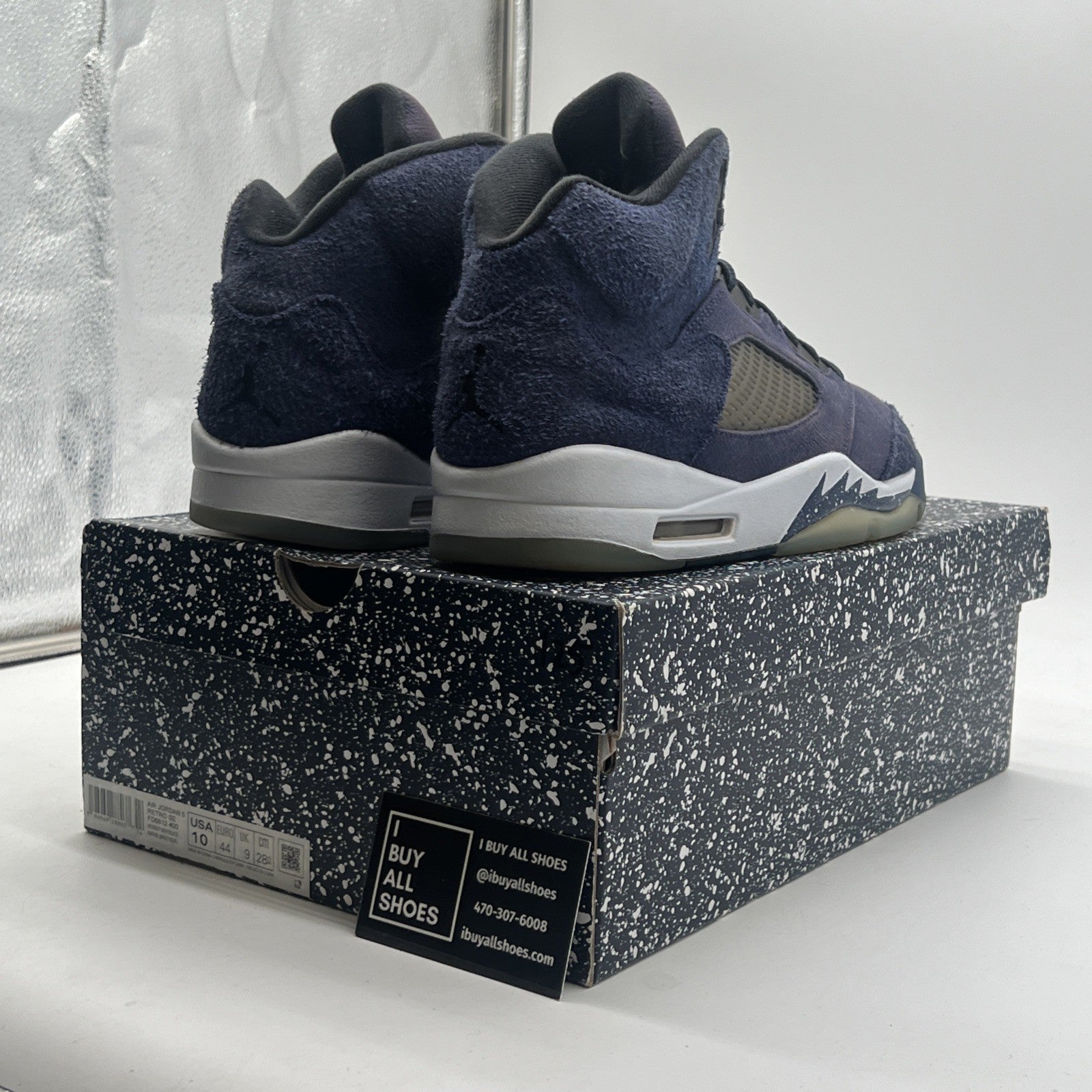 Size 10 - Air Jordan 5 Retro SE Midnight Navy (FD6812-400)