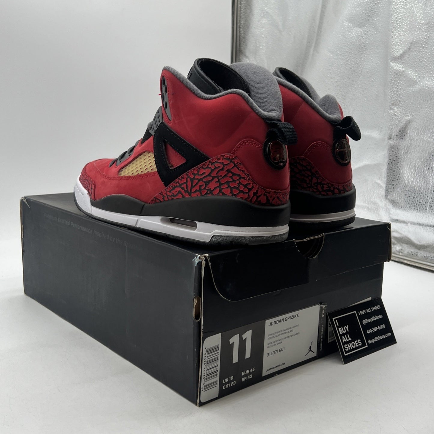 Size 11 - Jordan Spizike Toro Bravo (315371-601)