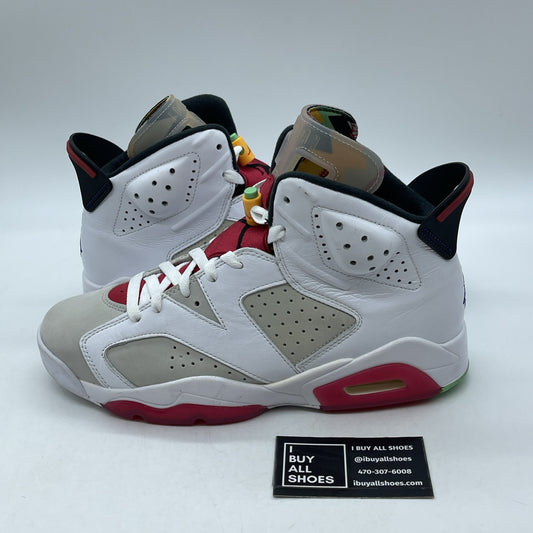 Size 9 - Air Jordan 6 Retro Hare Grey White Purple Leather (CT8529-062)