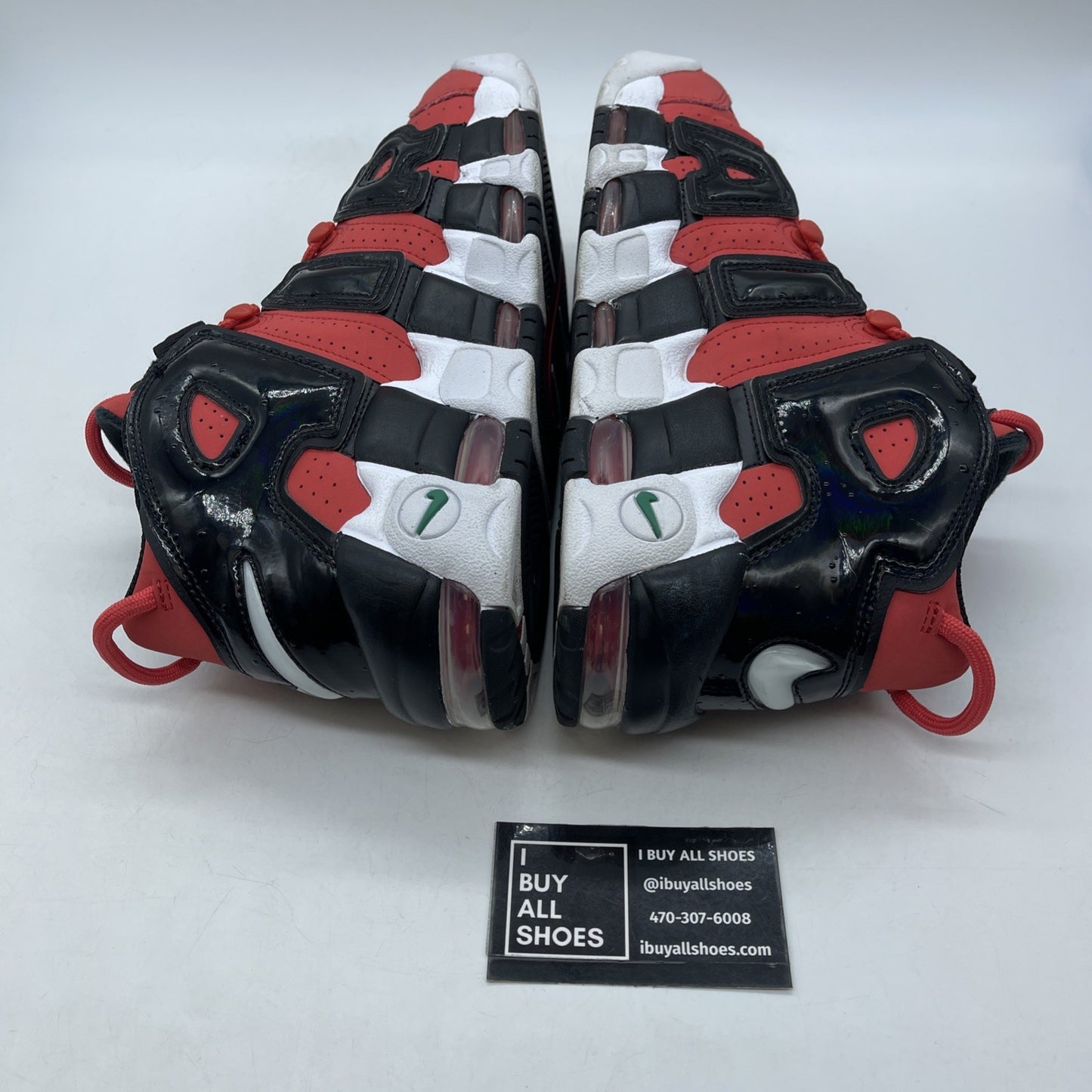 Size 9 - Nike Air More Uptempo I Got Next Red Black Suede Leather (DV2129-600)