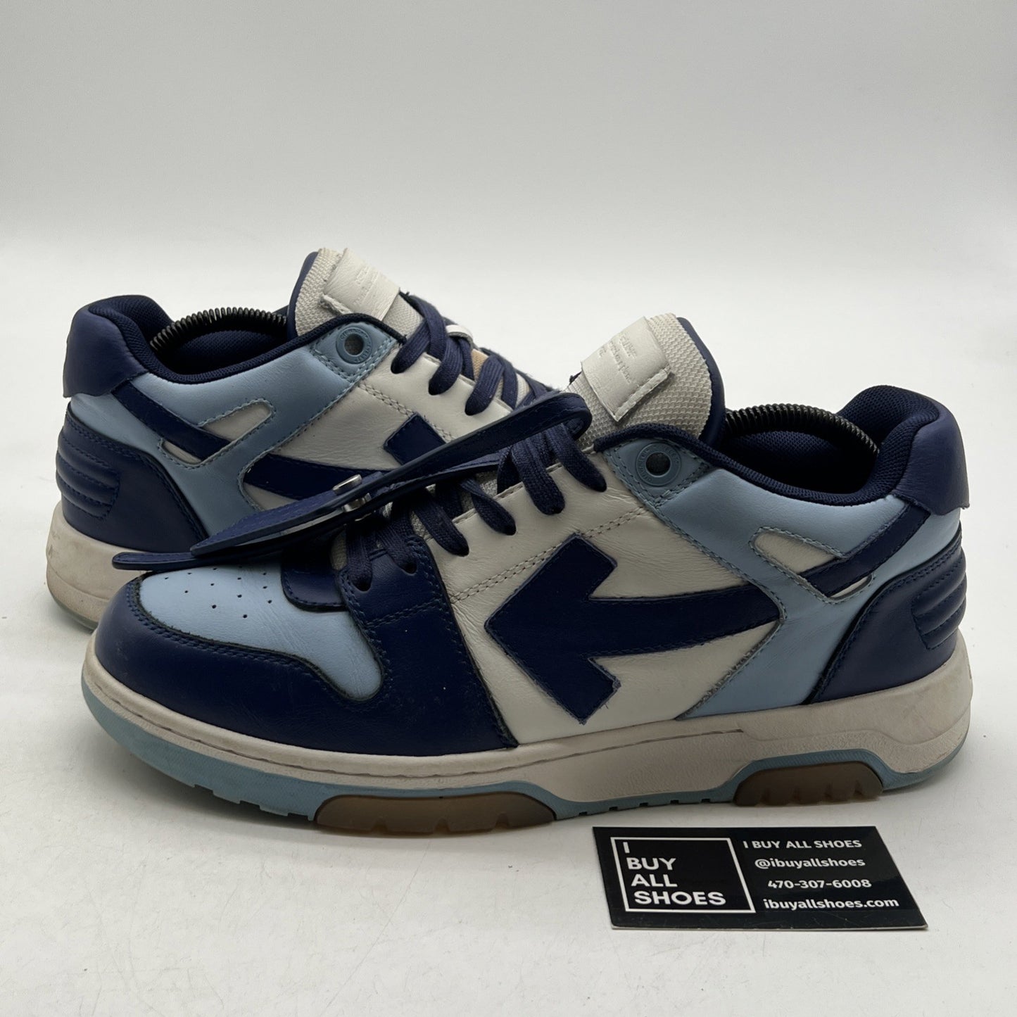 Size 42 - Off-White Out Of Office ' Blue White '