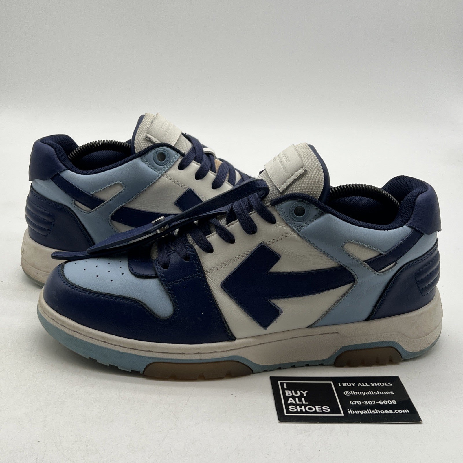Size 42 - Off-White Out Of Office ' Blue White '
