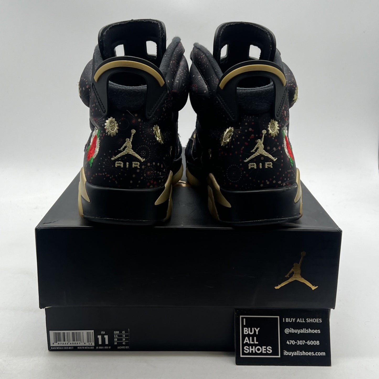 Size 11 - Air Jordan 6 Retro Chinese New Year (AA2492-021)