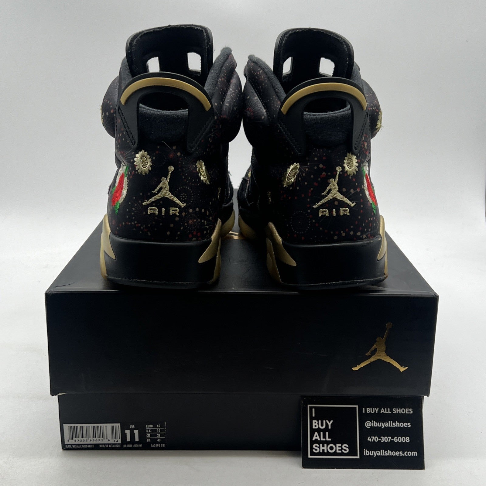 Size 11 - Air Jordan 6 Retro Chinese New Year (AA2492-021)