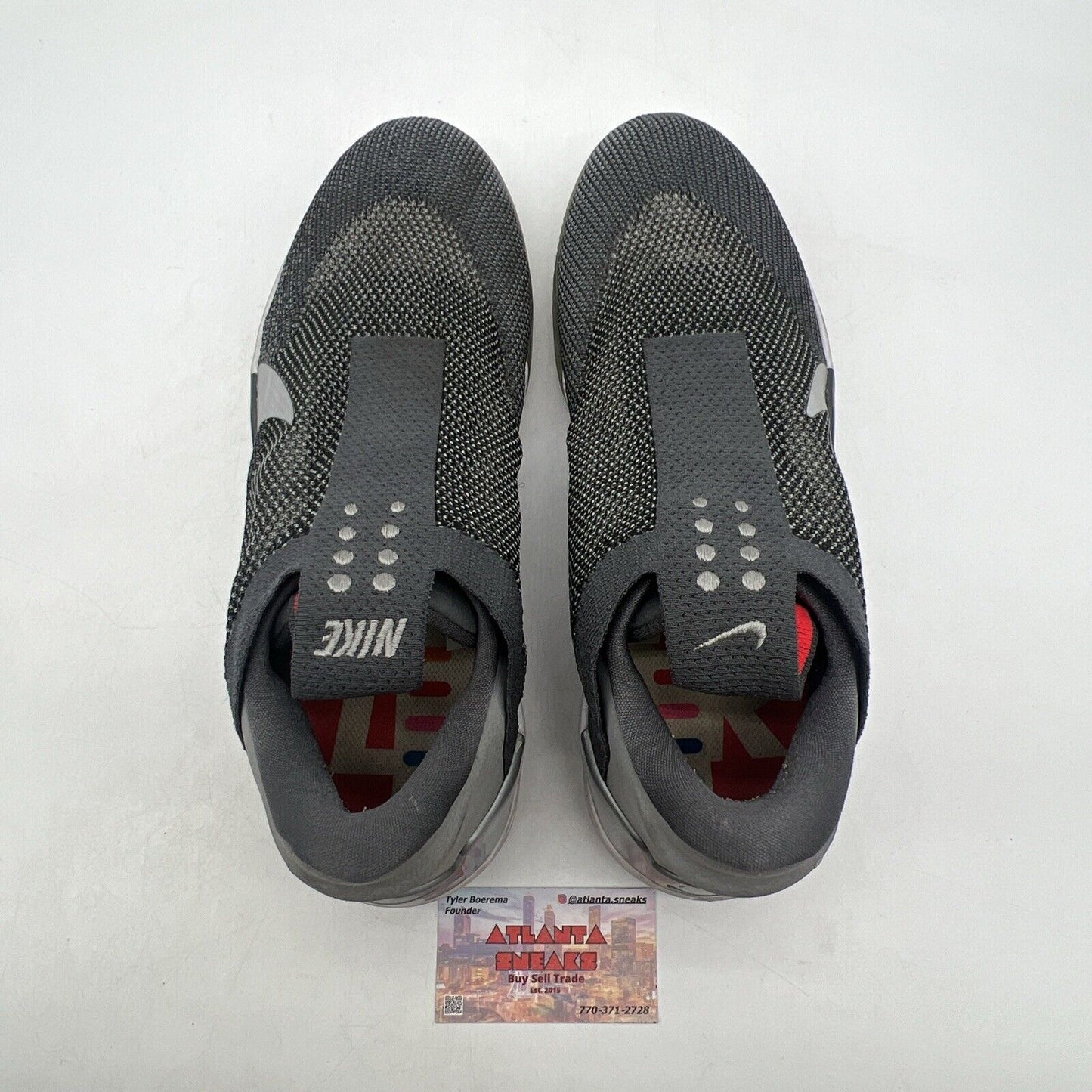 Size 12 - Nike Adapt BB Dark Grey White Grey (AO2582-004)