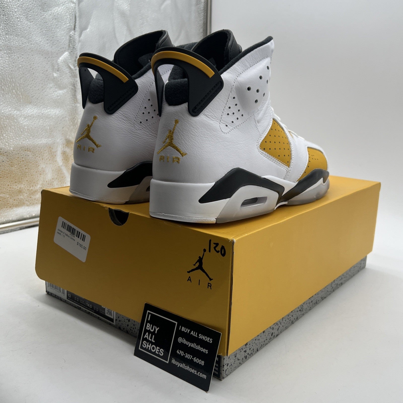 Size 13 - Air Jordan 6 Retro Yellow Ochre (CT8529-170)