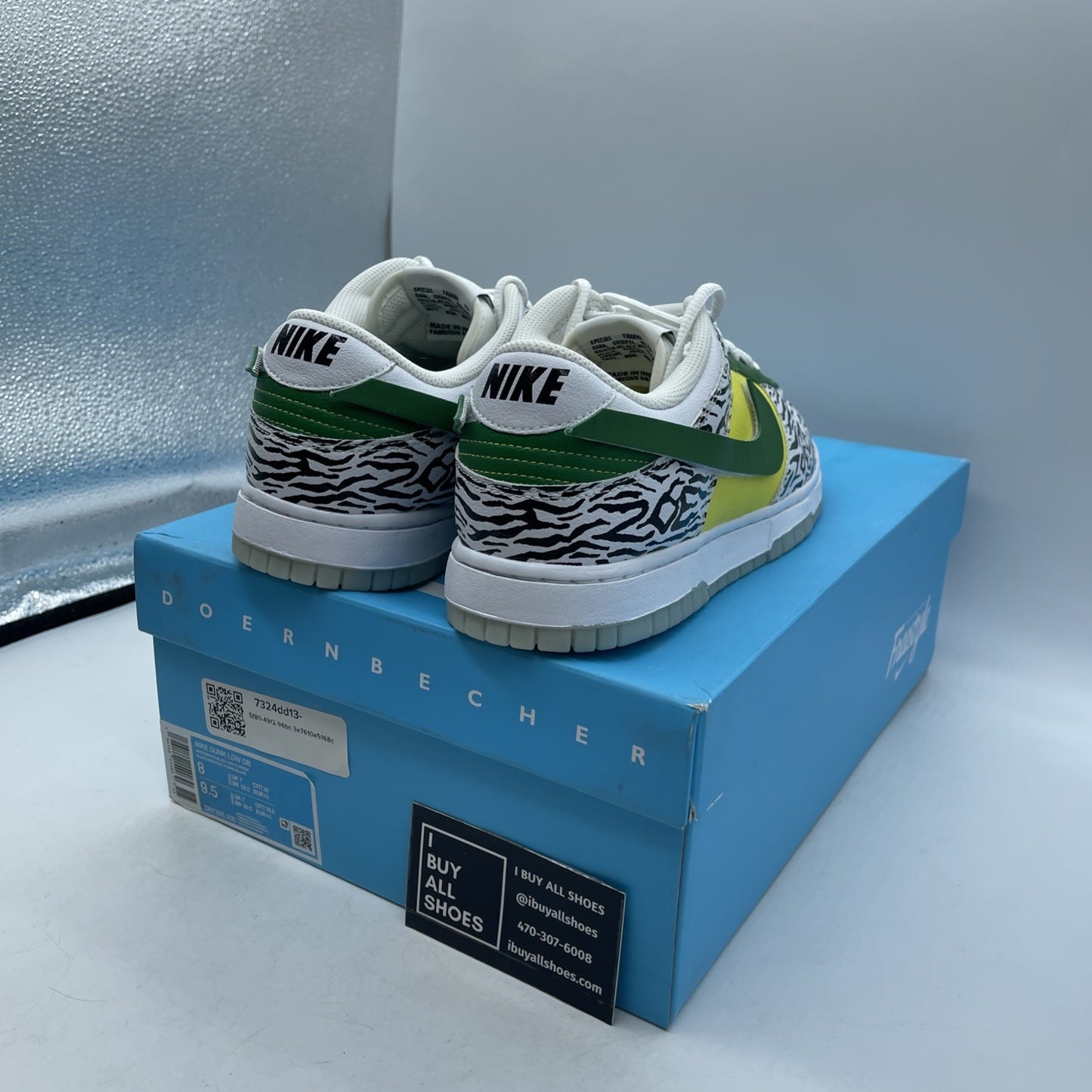 Size 8 - Nike Dunk Low Doernbecher 2022 (DR7305-100)