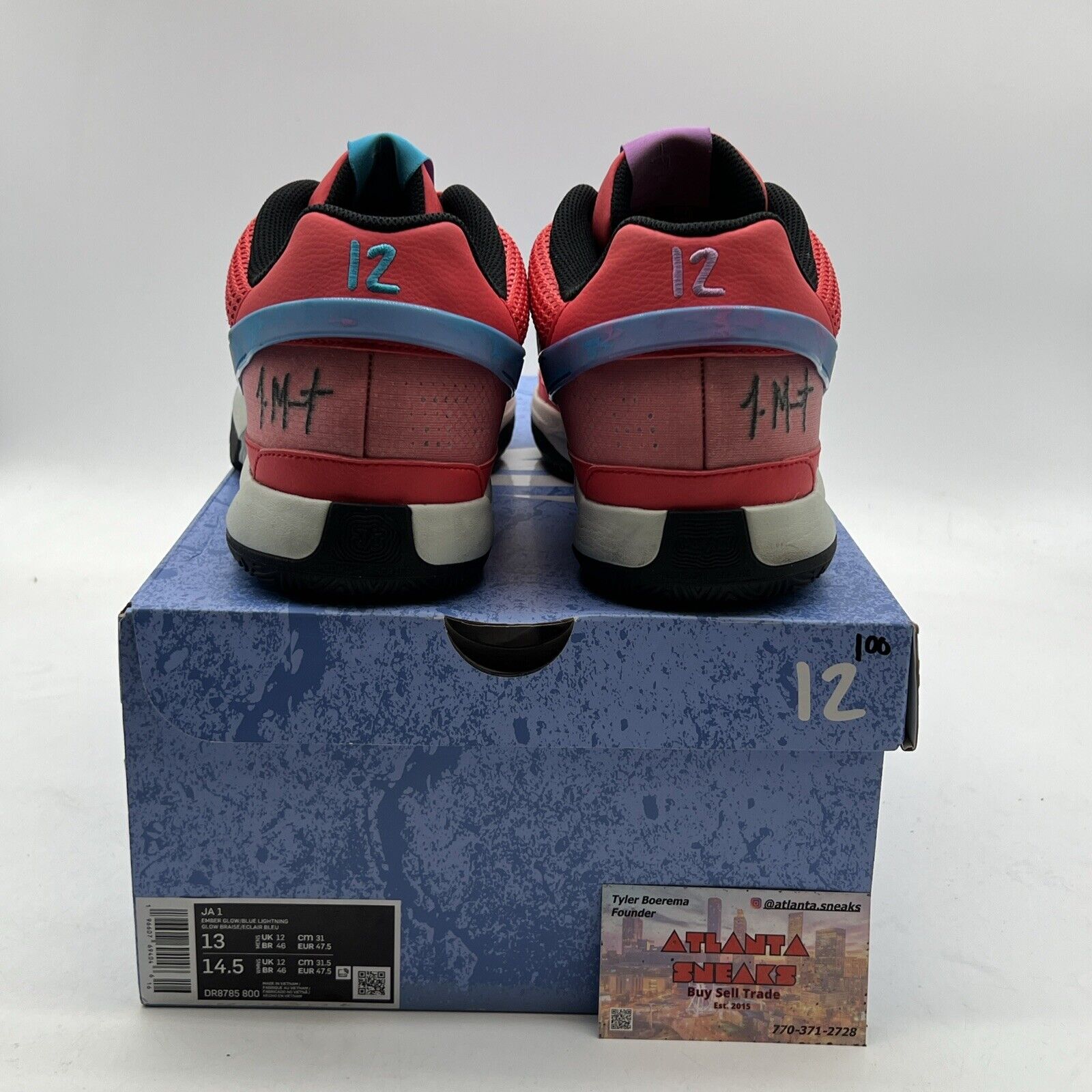 Size 13 - Nike Ja 1 Fuel - (DR8785-800)