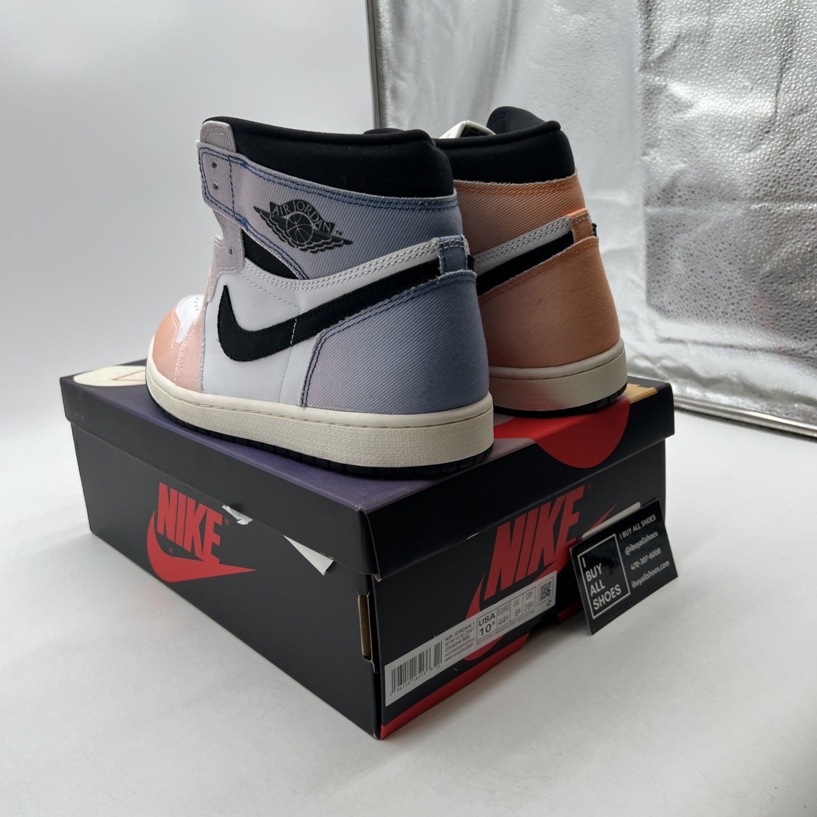 Size 10.5 - Air Jordan 1 Retro OG High Skyline (DX0054-805)