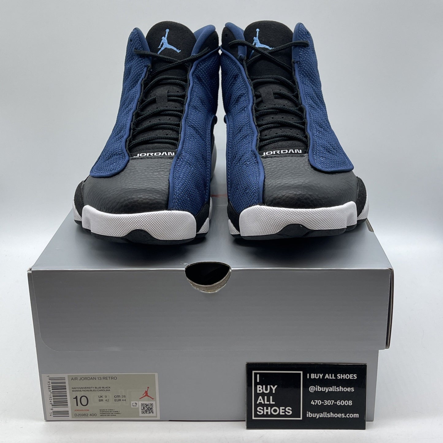 Size 10 - Jordan 13 Navy 2022 Blue Black Suede (DJ5982-400)