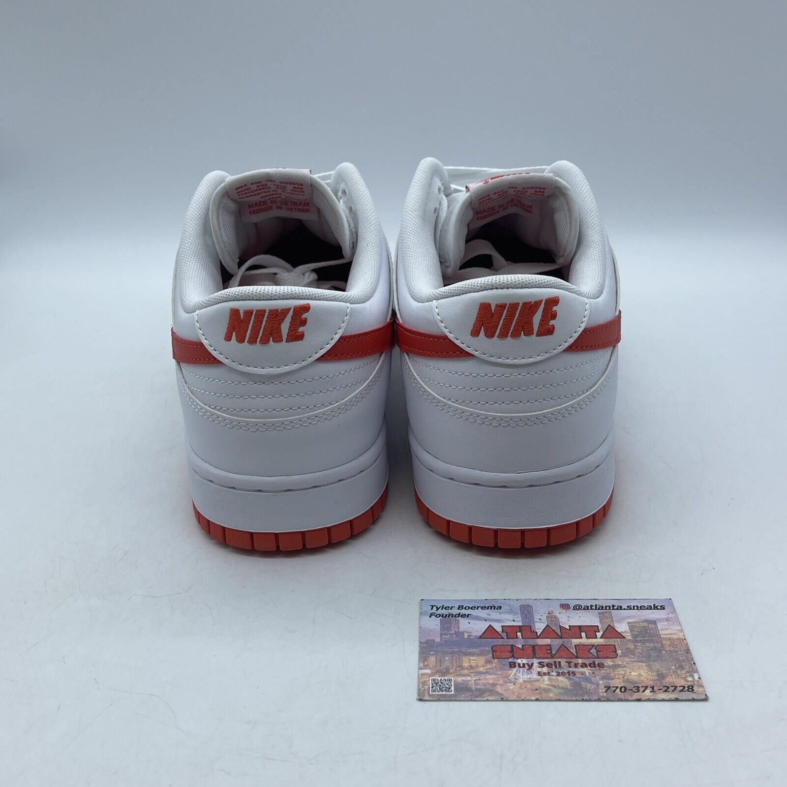 Size 12 - Nike Dunk Low Picante Red White Leather (DV0831-103)