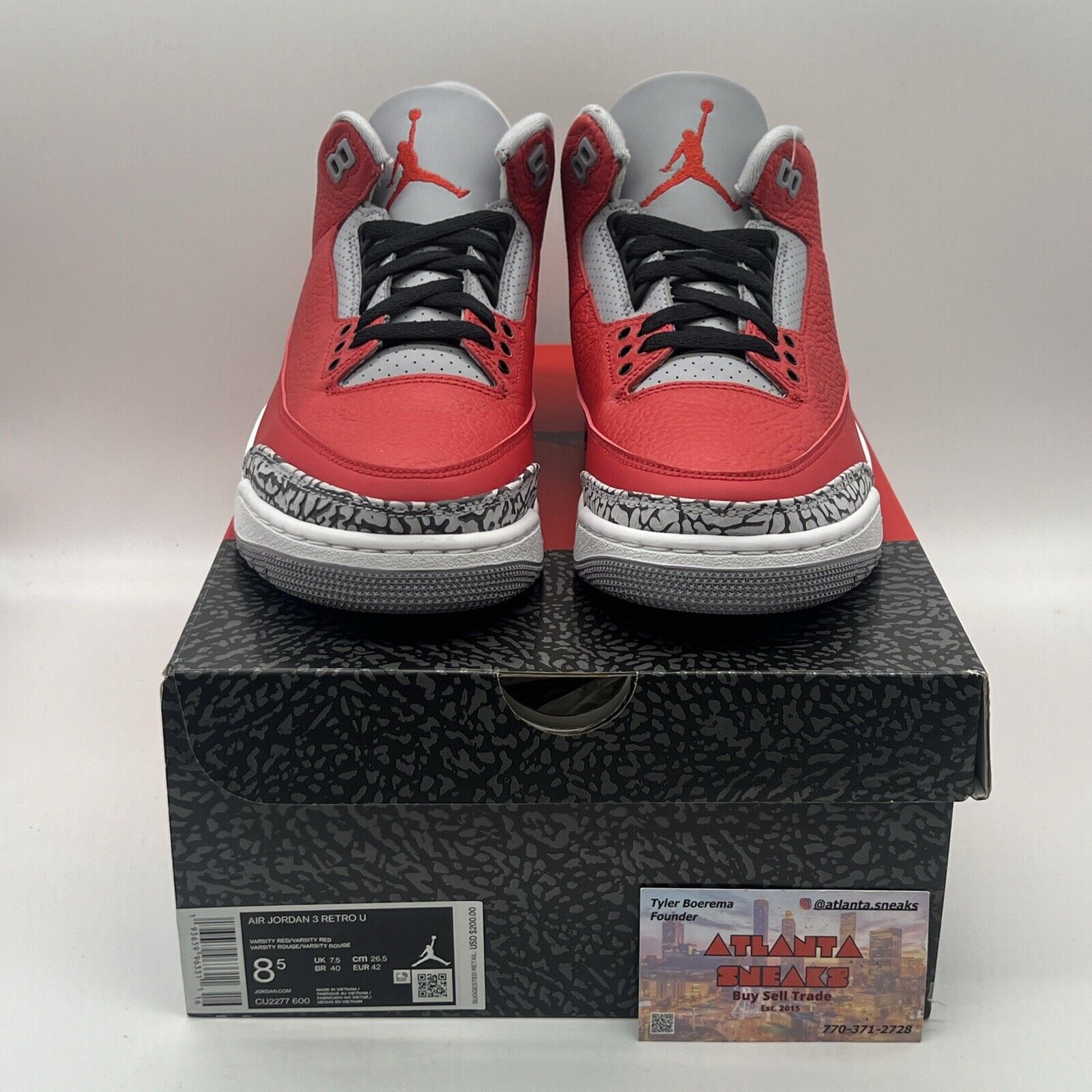 Size 8.5 - Air Jordan 3 Retro SE Unite - CHI Exclusive