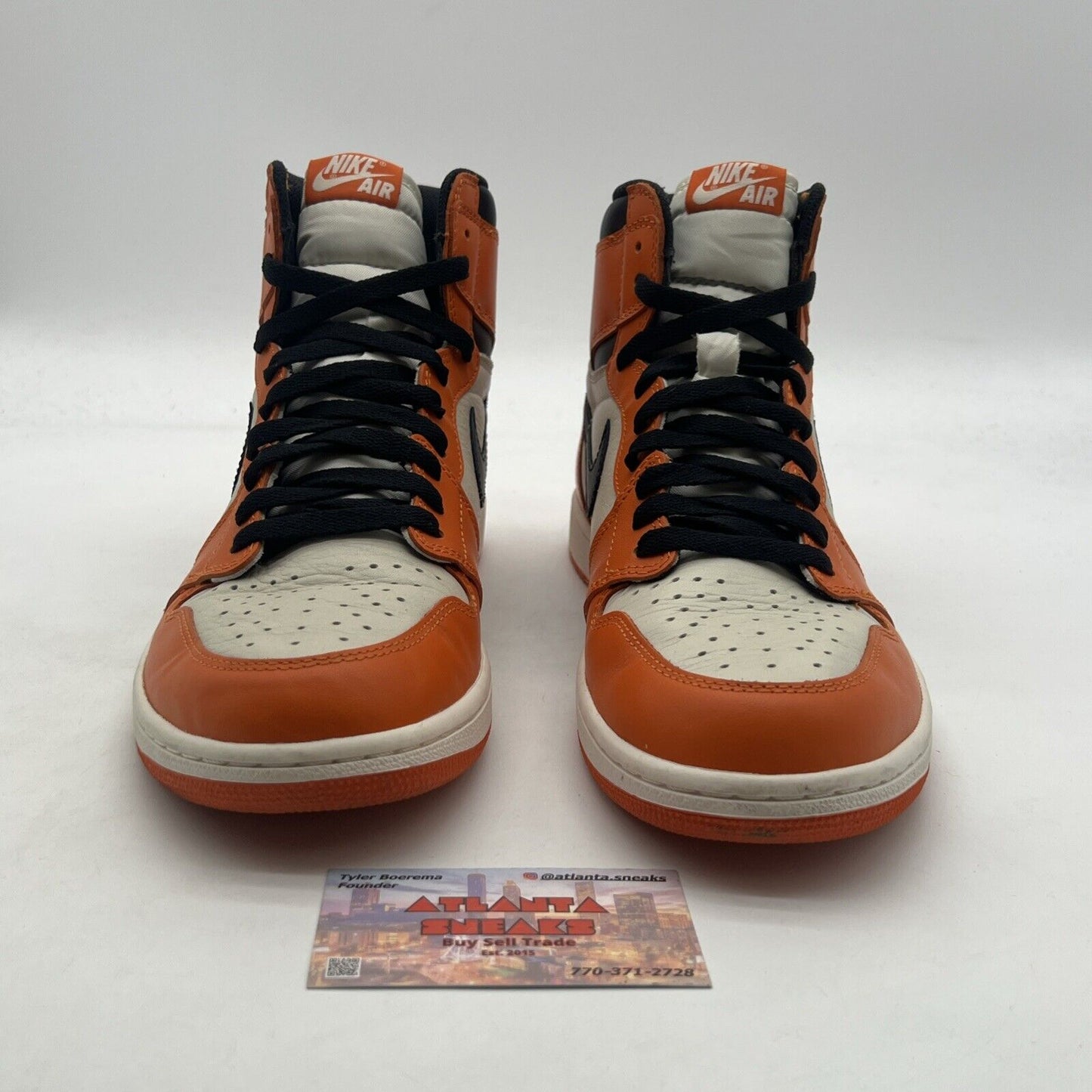 Size 11 - Air Jordan 1 Retro High OG shattered backboard Away (555088-113)