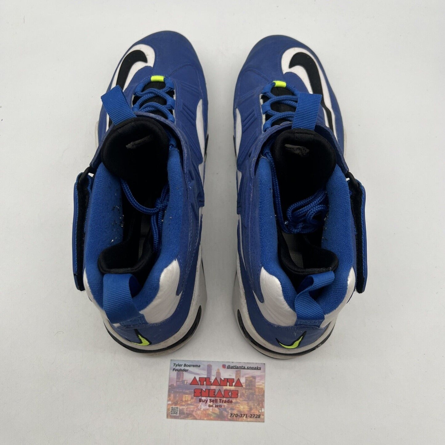 Size 13 - Nike Air Griffey Max 1 Varsity Royal Black White Leather (354912-411)