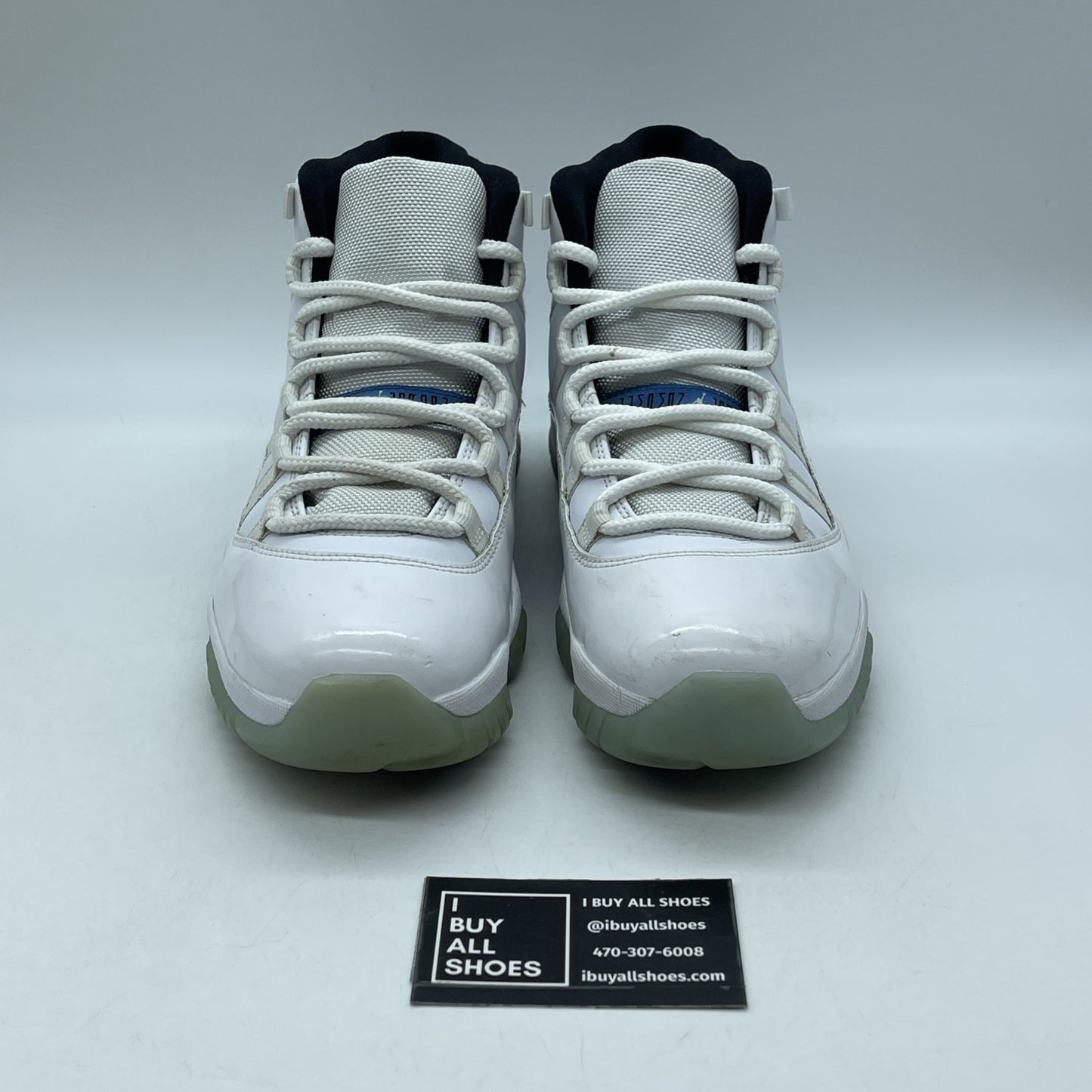 Size 9.5 - Air Jordan 11 Retro High Legend Blue (378037-117)