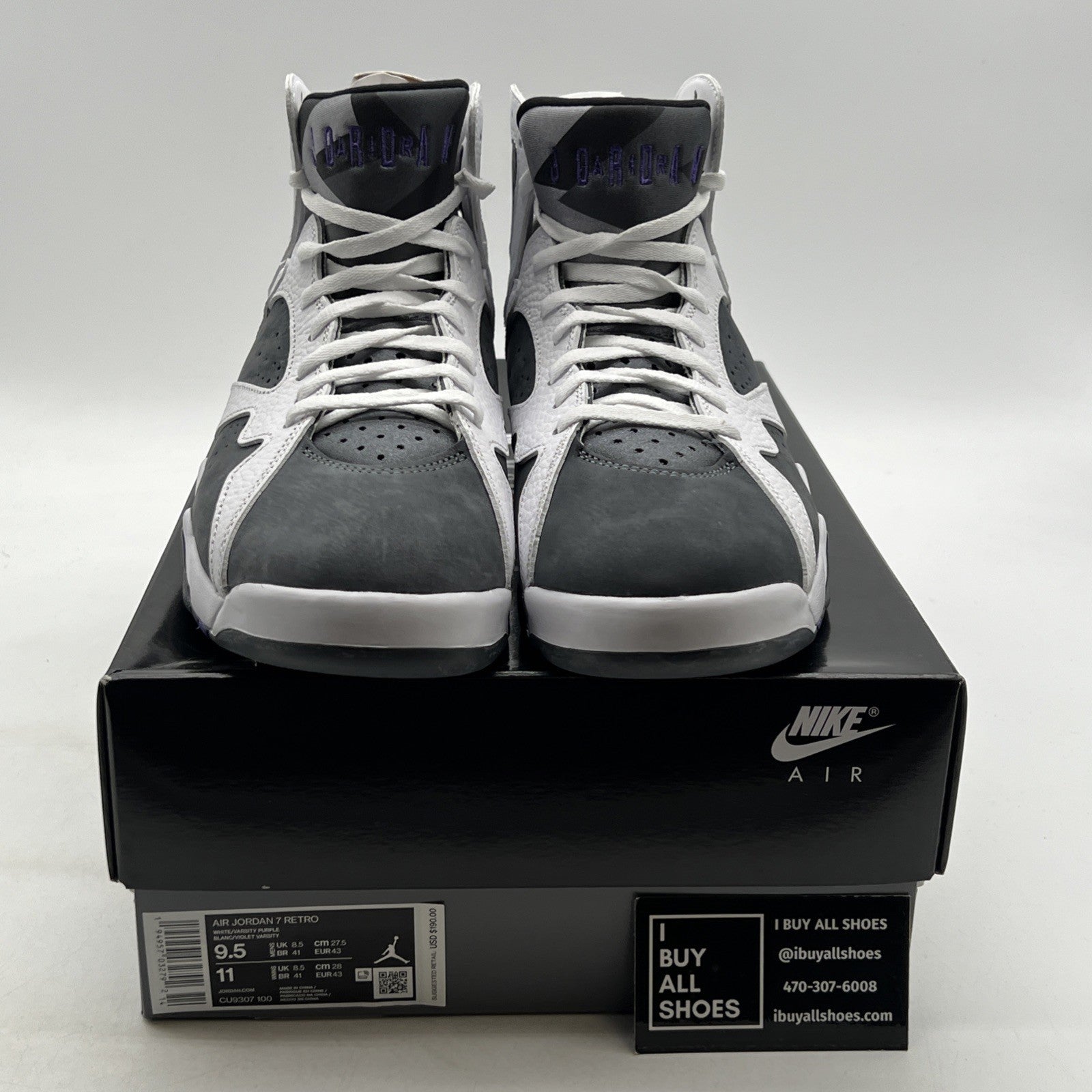 Size 9.5 - Air Jordan 7 Retro 2021 Flint (CU9307-100)