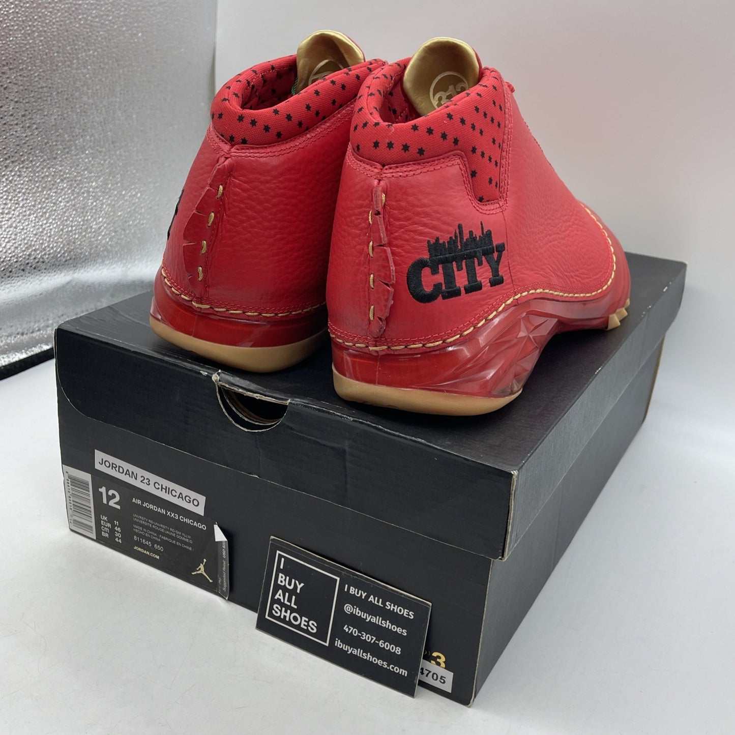 Size 12 - Air Jordan 23 Retro Chicago (811645-650)