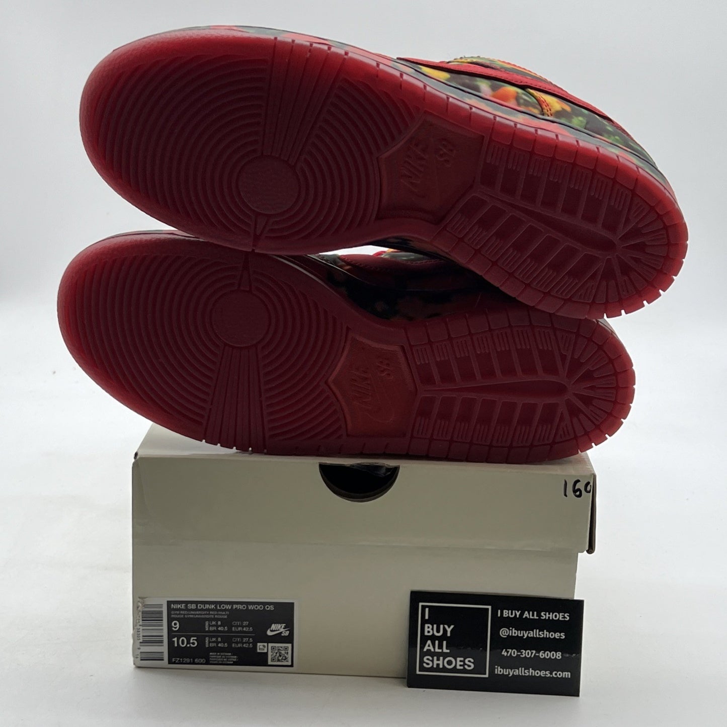 Size 9 - Nike The Wizard of Oz x Dunk SB Low Poppy Field (FZ1291-600)