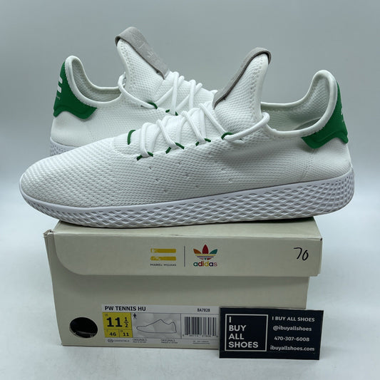 Size 11.5 - Pharrell x adidas Tennis Hu Green (BA7828)