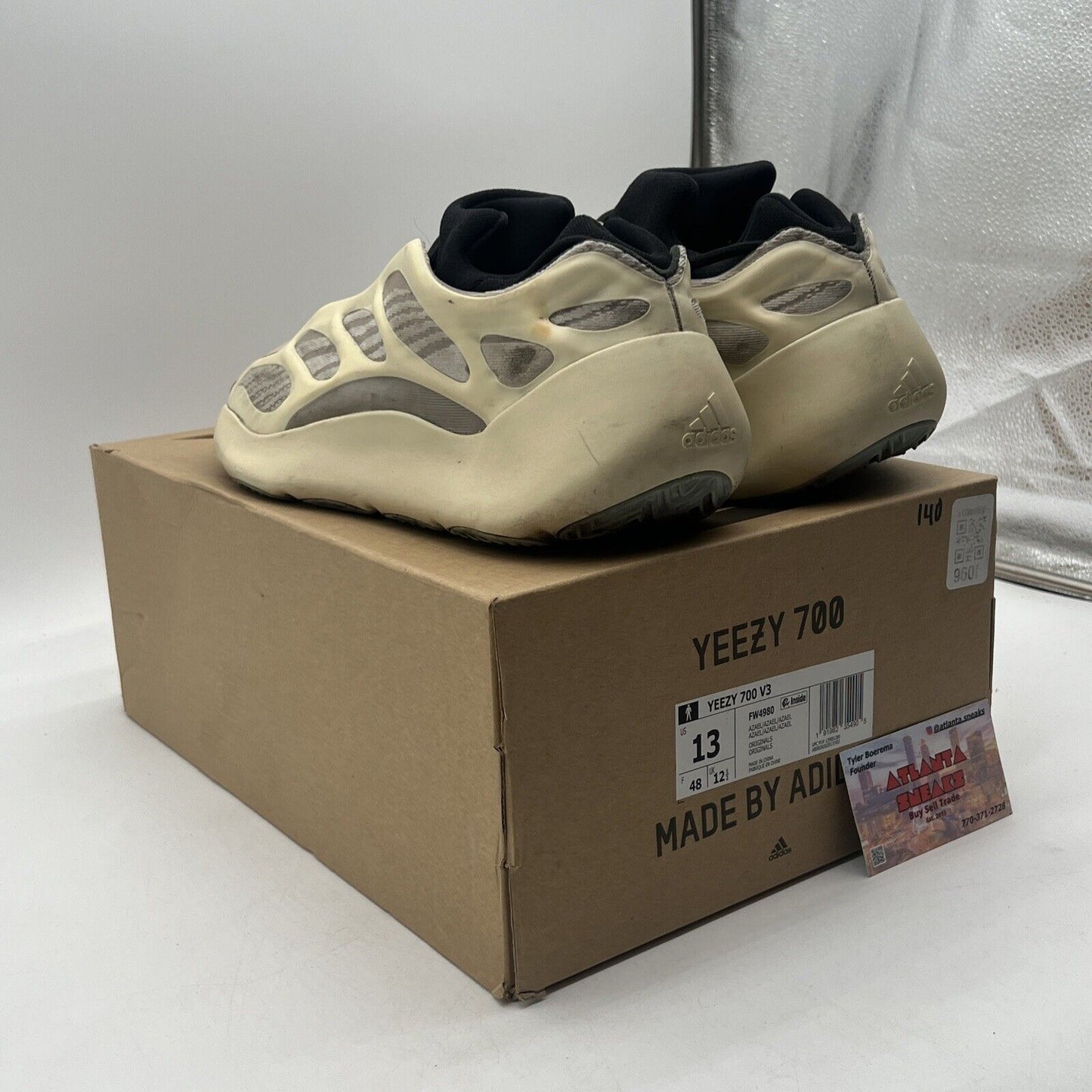 Size 13 - adidas Yeezy Boost 700 V3 Azael Black (FW4980)