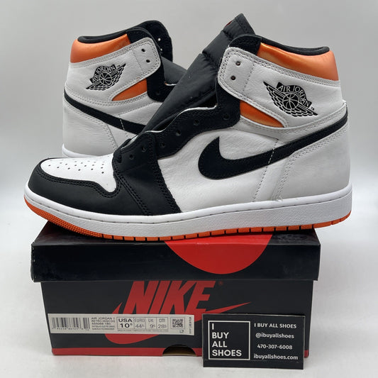Size 10.5 - Air Jordan 1 Retro High Electro Orange (555088-180)
