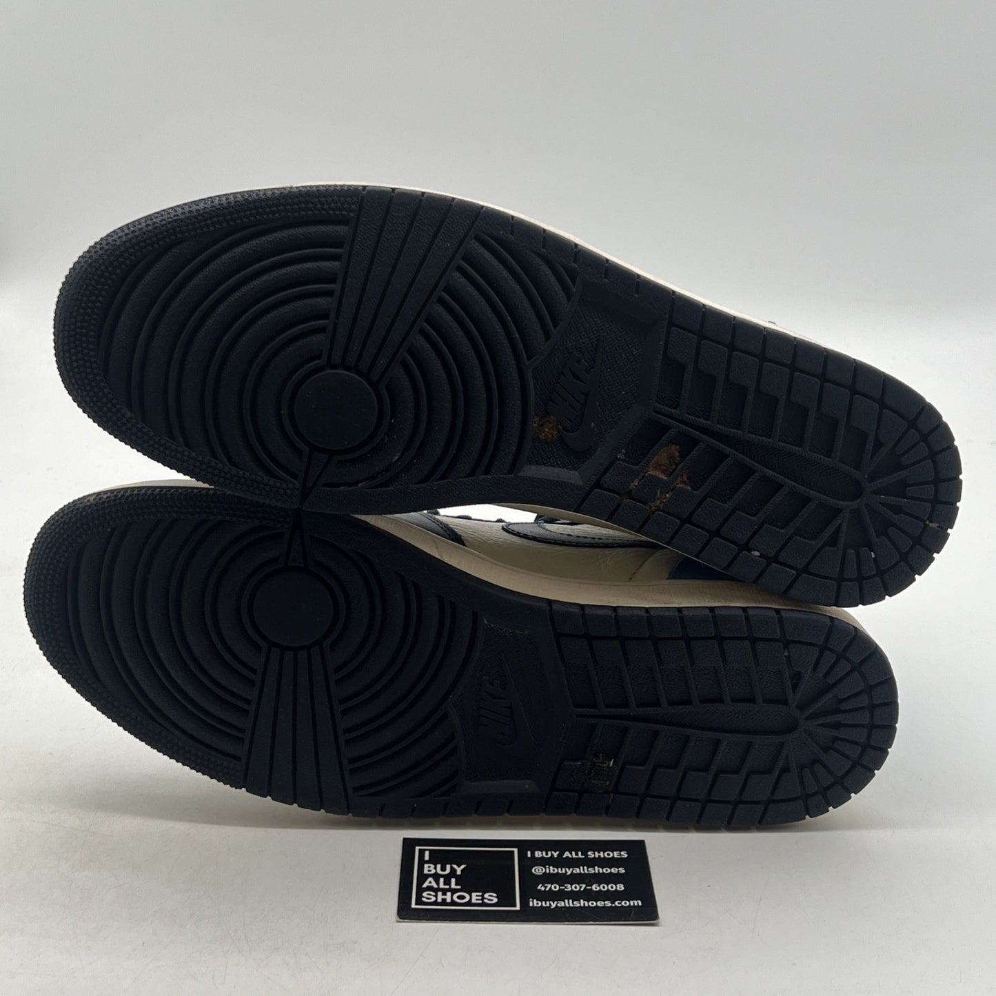 Size 13 - Air Jordan 1 Retro OG High Obsidian UNC 2019 (555088-140)