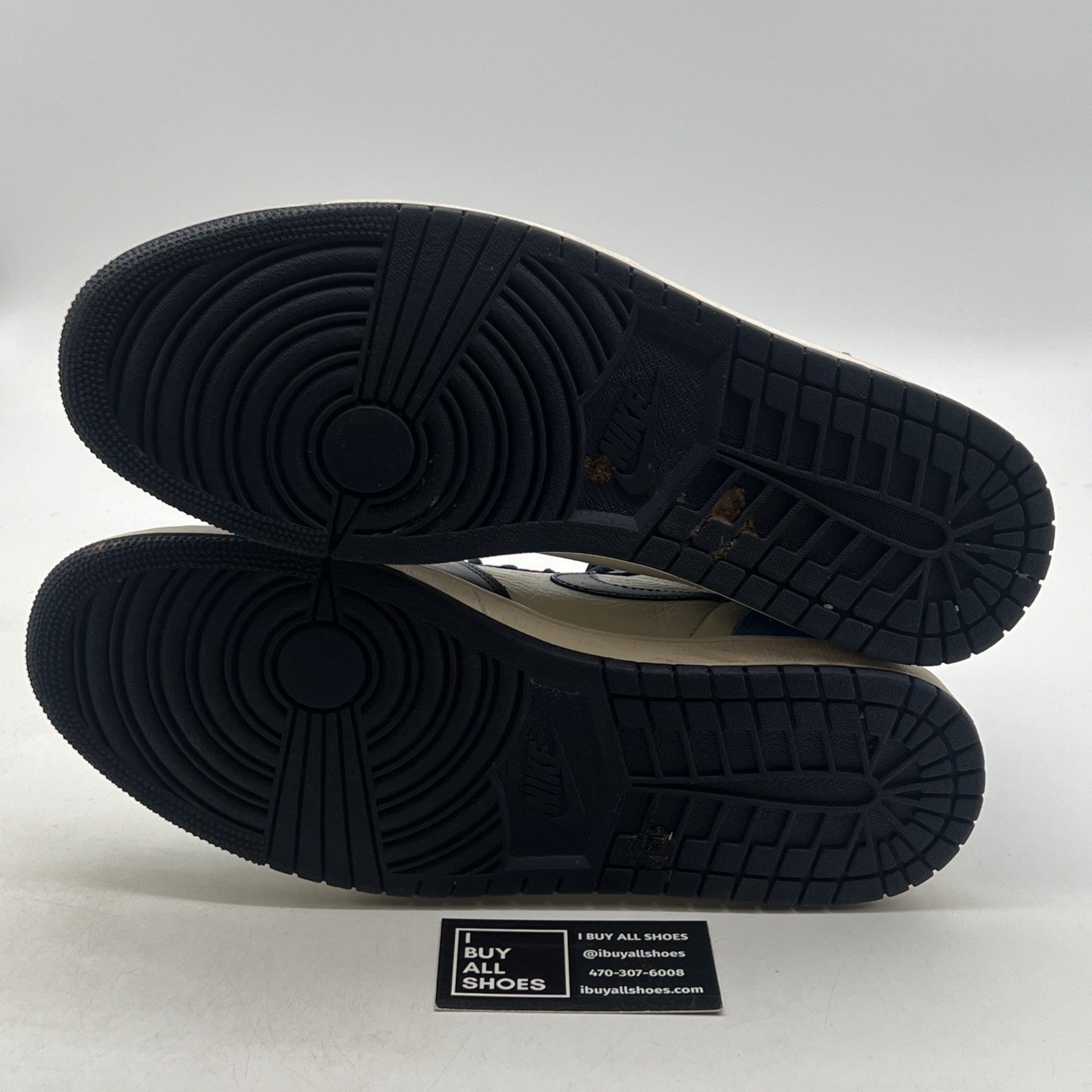 Size 13 - Air Jordan 1 Retro OG High Obsidian UNC 2019 (555088-140)