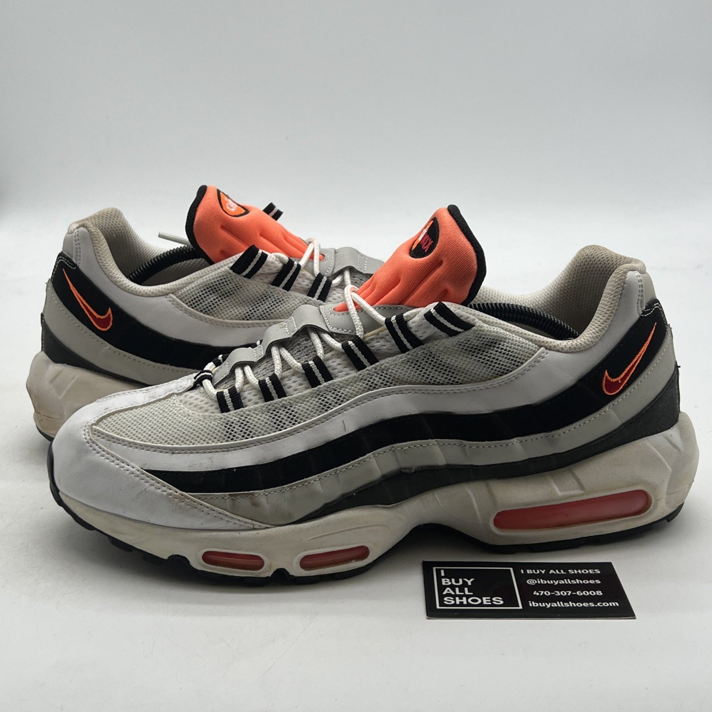 Size 13 - Nike Air Max 95 Grey Hyper Crimson (609048-086)
