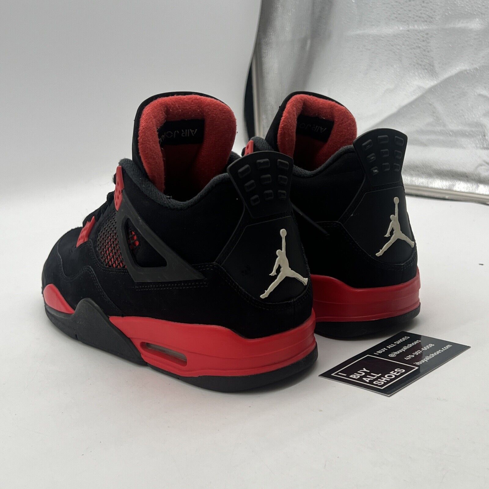 Size 9 - Air Jordan 4 Retro Mid Red Thunder (CT8527-016)
