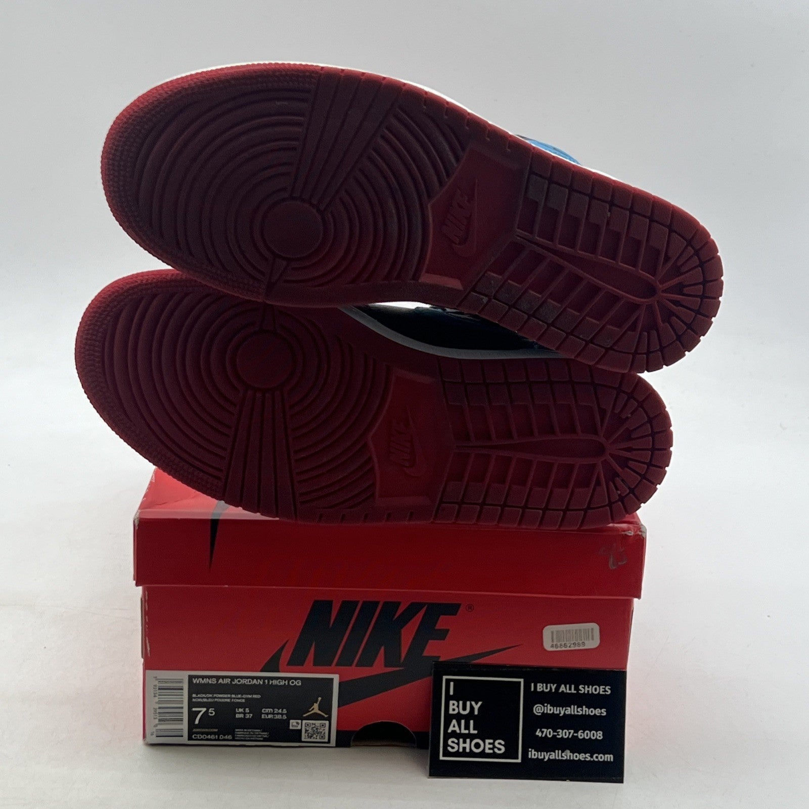 Size 7.5 - Air Jordan 1 High OG UNC To Chicago 2020 (CD0461-046)