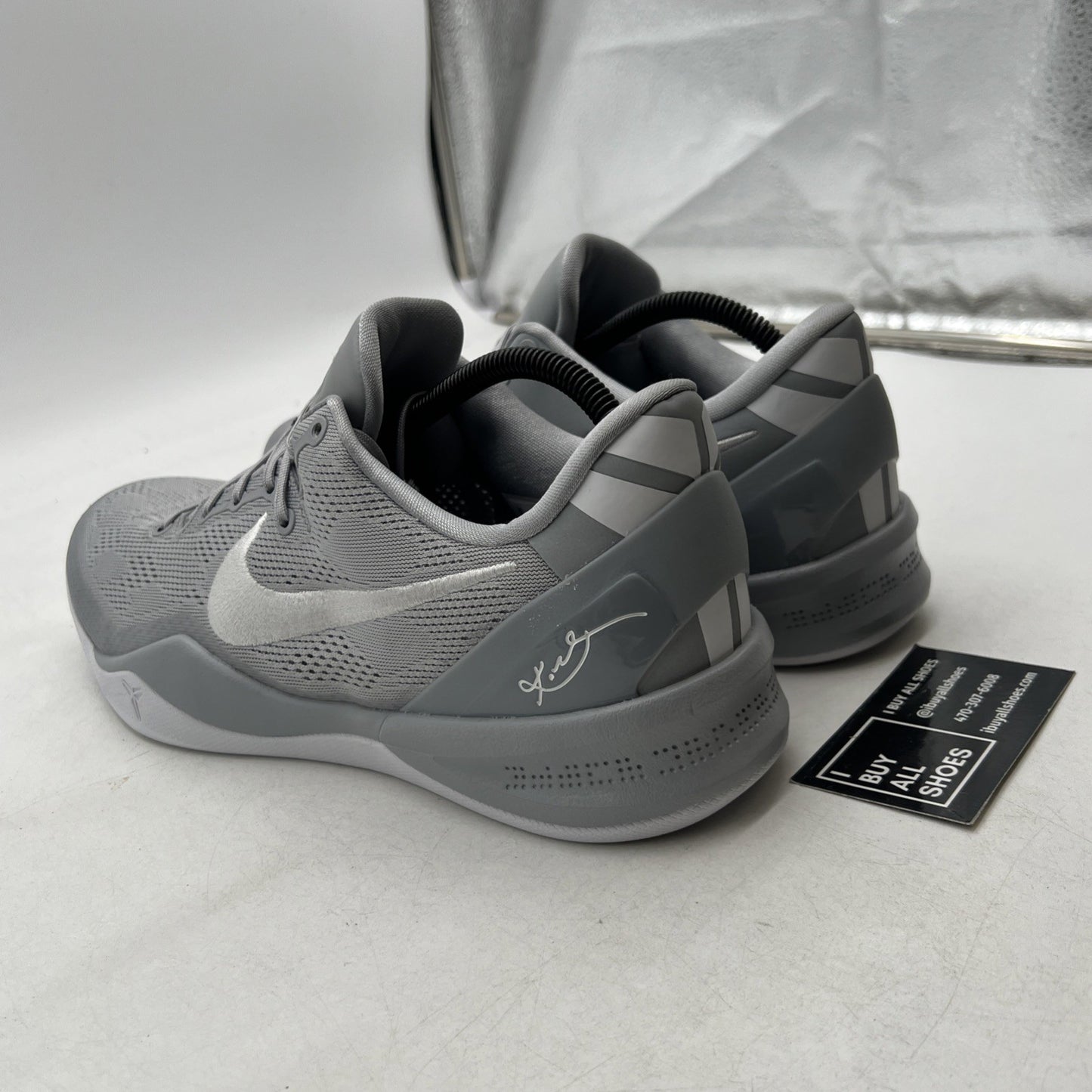 Size 11.5 - Nike Kobe 8 VIII Protro Wolf Grey Mens (HF9550-002)